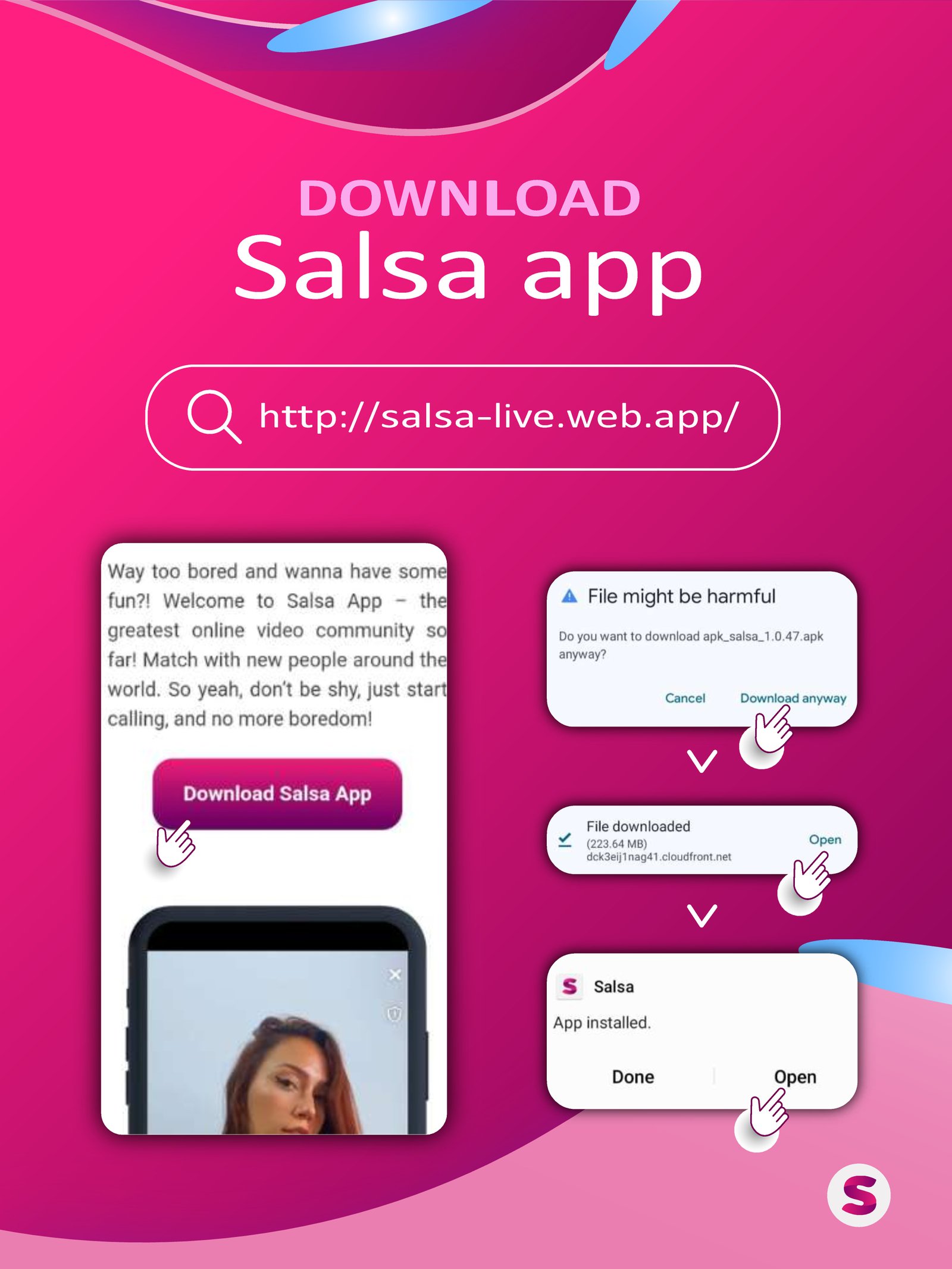 Salsa App Download Process